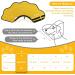 BONTHEE Soft Dog Cone Alternative After Surgery Dog Cone Collar for Small Dogs Adjustable Dog Recovery Collars for Pet Lightweight E-Collars for Dogs Elizabethan Collar for Dogs Stop Licking(XL) S Yellow - Buy Online on GoSupps.com