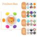 Shop Cldy Baby Teething Ring - Rudder Grasping Toy & Teething Aid for 3+ Months | 12 Cards 24 Patterns Rotating Fidget Spinner - Ideal Nursing Accessories - Buy Online on GoSupps.com