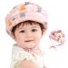 Ldawyde baby helmet baby head protection protective helmet head protection hat children helmets infants infant toddler adjustable helmet for toddlers are running pink
