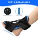 Supregear Adjustable Plantar Fasciitis Brace with Night Splint - Black/Blue - Foot Support for Achilles Tendonitis, Heel, Ankle Pain - Buy Online on GoSupps.com