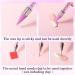 Prasacco Rhinestone Picker Tool Rhinestones Applicator Tools Rhinestone Picker Dotting Wax Pen Nail Art Tool with 4 Purple Replaceable Wax Head and 1 Tweezer for DIY Nail Art Tool - Buy Online on GoSupps.com