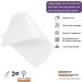 Translucent Vellum Paper - Oplymio 50 Sheets 102GSM - Printable Transparent Paper for Cards, Invitations, Envelopes, Belly Bands, Tracing - 8.5 x 11 Inches - Buy Online on GoSupps.com