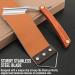 Stainless Steel Cut Throat Razor Kit with Leather Sharpener - Straight Razor for Barber & Home Shaving - Single Edge Blades - Ideal Men's Gift - Buy Online on GoSupps.com