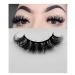 Miss Kiss 5D Mink Eyelashes Russian Curl Lash Spike Volume Style False Eyelash Soft Fluffy Lashes Hair Natural Look Cat Eye 1 Pair (Natural Fluffy) Animal Print