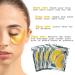 Adofect Gold Eye Mask - 25 Pairs Collagen Gel Pads for Puffiness & Dark Circles - Under Eye Patches for Women and Men - Boxed - Buy Online on GoSupps.com