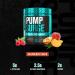 PUMPSURGE Caffeine-Free Pre Workout Supplement - Pump & Nootropic Powder - Nitric Oxide Booster - 20 Servings (Raspberry Peach) - Buy Online on GoSupps.com