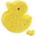 Kids Bath Sponge - Soft Body Wash Scrubber Shower Sponge Dead Skin Remover Cute Shower Brush Bath Supplies for Toddler Kids Baby Yellow - Buy Online on GoSupps.com