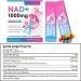 YUEPLATTNMAY NAD Liquid Supplement NAD+ Liquid Supplement 1000mg with Nicotinamide Riboside Resveratrol & PQQ NAD Supplements for Women Healthy Aging & Boosts Cellular Energy (21 Packs) - Buy Online on GoSupps.com