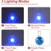 Yizhet Dog Lights for Collar 6 Pcs Clip-On LED Dog Collar Lights with Carabiner 3 Modes Silicone Collar Lights for Pet Cat Dog Waterproof Flashing Safety Lights for Night Walking (Battery Included) - Buy Online on GoSupps.com