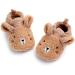 Exemaba Baby Winter Warm Shoes - Anti Slip Fleece Booties for Girls Boys (9-12 Months, Coffee) - Buy Online on GoSupps.com