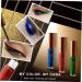 Didiseaon 2pcs Colorful Eyeliner Pen Glow Liquid Eyeliner Liquid Eyeshadow Waterproof Eyeliner Metal Highlight - Buy Online on GoSupps.com