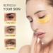 15 Pairs 24K Gold Under Eye Patches - Collagen Face Masks for Dark Circles & Puffy Eyes | Spa Quality Skincare - Buy Online on GoSupps.com