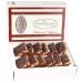 Ghasitaram Gifts Valentine Gifts - dryfruit Sweets Cashew Chocolate Barfi 200 GMS