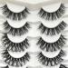 Buy 7 Pairs Curly False Eyelashes - Russian Strip Fluffy Cat Eye Lashes | Reusable Dramatic Look - Shop Internationally - Buy Online on GoSupps.com
