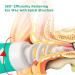 BALHVIT Spiral Ear Wax Removal Tool | Safe & Painless Earwax Remover with 16 Silicone Tips - Efficient Ear Cleaner for Kids & Adults - Buy Online on GoSupps.com