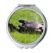 Mirror Travel Mirror animal equine farm pocket mirror portable mirror