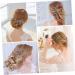 FRCOLOR 2 Set Hairpin Hair Comb Clips Women Wedding Hair Accessories Bridal Hair Clips Flower Hair Accessories Hair Stick and Hair Combs Bridal Hair Clip for Wedding Hair Sticks for Bride - Buy Online on GoSupps.com