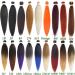 Leeven 26 Inch Pre Stretched Braiding Hair 8 Packs Yaki Braiding Hair Extensions for Box Braids Ombre Crochet Braids Hot Water Setting Pre Stretched Braiding Hair Extensions EZ Braids 1B/30/27# 26 Inch (Pack of 8) 1B/30/27# - Buy Online on GoSupps.com