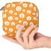 Guantierendiy Halloween Pumpkin Menstrual Cup Pouch | Large Capacity Sanitary Napkin Storage Bag | Portable Makeup Organizer for Girls | Color 4 - Buy Online on GoSupps.com