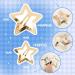 JYTDBCS 12 pieces of gold star hair clips star hair clips metal star hair clips anti-slip snap snap button hair clips Y2K Carnival hair accessories for girls gold clips for hair stars - Buy Online on GoSupps.com