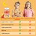 Double-Flavor Magnesium Glycinate Gummies 400MG Sugar Free Magnesium Supplement Calm Sleep for Women Kids Adults with Vitamin D3 B6 and Calcium Gluten Free & Vegan Friendly 60 Count Strawberry & Banana - Buy Online on GoSupps.com