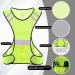 Reflective Safety Running Vest for Men and Women - Nighttime Running Gear - Mesh Yellow - 1 Pack - Buy Online on GoSupps.com