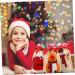 Gogogmee Party Snack Pouch 3 Pcs Christmas Storage Bag Candy Bags Gobstoppers Candy Christmas Drawstring Bag Decorative Items 30X18CM Assorted Color - Buy Online on GoSupps.com