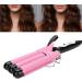 3 Barrel 28mm Ceramic Electric Curling Iron - Quick Heating Anti Burn Tourmaline Infused Hair Waver for Wet & Dry Styling - International Shipping Available - Buy Online on GoSupps.com