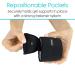 Vive Arch Support Sleeves - Compression Bands for Plantar Fasciitis, Heel Spurs, Flat Arches - Gel Cushion Sock Brace for Foot Pain Relief - Men and Women (Pair) - Black - Buy Online on GoSupps.com