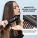 CCKEYIN 4-in-1 Crepe Iron for Hair - Ceramic Hair Straightener Curler & Crimper with Temperature Control - Multi-Style Smooth Iron in Black - Buy Online on GoSupps.com