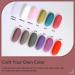 Acrylic Nail Kit: Lavender Violets 12 Colours Nude Pink Glitter Set for Nail Extension - Beginner Kit - Buy Online on GoSupps.com