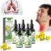 Clearbreath Dendrobium & Mullein Extract Drop Herbal Lung Health Essence Clear Breath Mullein Leaf Exact Drops Dendrobium & Mullein Extract Herbal Drops Powerful Lung Support (5 Pcs)