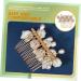 FRCOLOR Flower Comb Bridal Floral Hair Clip Crystal Hair Clips Chinese Hanfu Barrettes Hair Flowers Bridal Hair Accesorios Para Wedding Hair Clips Prom Headpiece Beach Bride Alloy Wig Girl - Buy Online on GoSupps.com