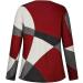 Womens Plus Size Cute Giraffe Print Sweatshirt | Crewneck Blouse Long Sleeve Pullover - Medium 005red - Buy Online on GoSupps.com