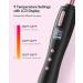 Wavytalk 3/8 Inch Small Curling Iron for Short & Long Hair - Ceramic Barrel, Adjustable Temperature - Heat Resistant Glove Included - Rose Pink/No Clip Rose Gold - Buy Online on GoSupps.com