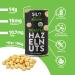 SILO Nuts Organic Hazelnuts 200 gr Roasted Toasted Blanched Whole Hazelnut Shelled GMO-Free Nuts Vegan Kosher Great Snack for Parties and an Ingredient for Baking - Buy Online on GoSupps.com