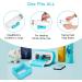 2-Pack Silicone Cup Cradle for Tumbler with Built-in Slot - Tumbler Holder for Crafts, Vinyl Decals, and Cup Alignment - Includes Felt Edge Squeegee - Buy Online on GoSupps.com