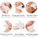 HOTACE Jade Roller Gua Sha Set Natural Jade Stone Roller for Face Beauty Facial Roller Massager Tools Face Slimming Lift Anti Wrinkle Skin Care Tools-White Jade - Buy Online on GoSupps.com