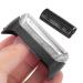 Demeras Shaver Replacement Head & Tooth Comb - Comfortable Shaving Foil for BRAUN | International Shipping Available - Buy Online on GoSupps.com