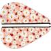 Hair Towel Wrap - Quick Drying Towel Turban with Button | Floral Daisy & Ladybug Design - Buy Online on GoSupps.com