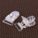 Toyandona 25pcs Transparent Soft Silicone Pacifier Clips - Gripping Teeth Baby Bib Clips & Pacifier Holders - International Shipping Available - Buy Online on GoSupps.com