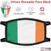 YNR Face Mask Washable Breathable Reusable Adult Mouth Protection Cover Shield Design Country Ireland - Buy Online on GoSupps.com
