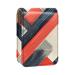 Travel Lipstick Organizer Case Lipstick Case Portable Makeup Bag With Mirror Vintage Striped Geometric T781r7akri