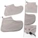 Healeved 1 Pair Wax Therapy Warm Foot Cover Hands Paraffin Wax Socks Karite Foot Skin Care Foot Therapy Warming Cover Beauty Wax Therapy Foot Wrapping Cover Practical Foot Spa Wrap Plush - Buy Online on GoSupps.com