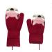 BEISIJIA Toddler Kids Warm Knitted Mittens Red | Cute Cartoon Gloves for 1-4 Years - Buy Online on GoSupps.com