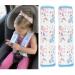 HECKBO 2X Kids Car Seat Belt Pads Seat Belt Protectors - Unicorn - Seat Belt Pads for Kids and Babies- Ideal for Any Seat Belt Car Booster Seat Kids Bicycle Unicorn 2 pieces