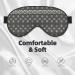 Buy Grey Tribal Double-Sided Sleep Eye Mask | Adjustable Soft Blindfold for Ultimate Light Blocking - International Shipping Available - Buy Online on GoSupps.com