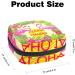Flamingo and Leaves Period Bag - Sanitary Napkin Storage & Travel Makeup Pouch - Buy Online on GoSupps.com