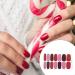 dijiusidy Nail Art Stickers Self-Adhesive Fingernail Decal with Strap Glue DIY Art Decor Full Cover Manicure Kits for Women Girls YMX205 - Buy Online on GoSupps.com