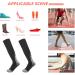 CHEERYMAGIC Compression Socks - Medical Grade Athletic Fit for Men & Women - Running, Sports, Nurses, Travel - Grey-S/M - Buy Online on GoSupps.com